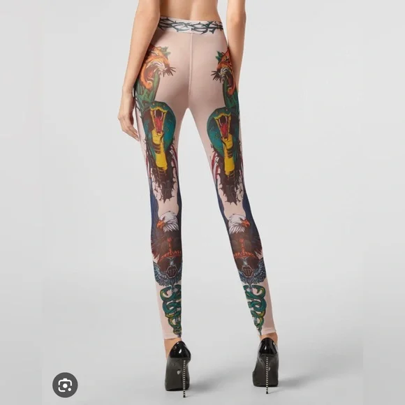 Philipp Plein Tattoo Leggings